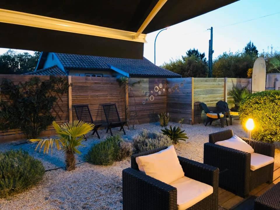 Le Chai De L'Ocean -Maison Plage A 300M - Jardin Terrasse Soulac-sur-Mer Luaran gambar