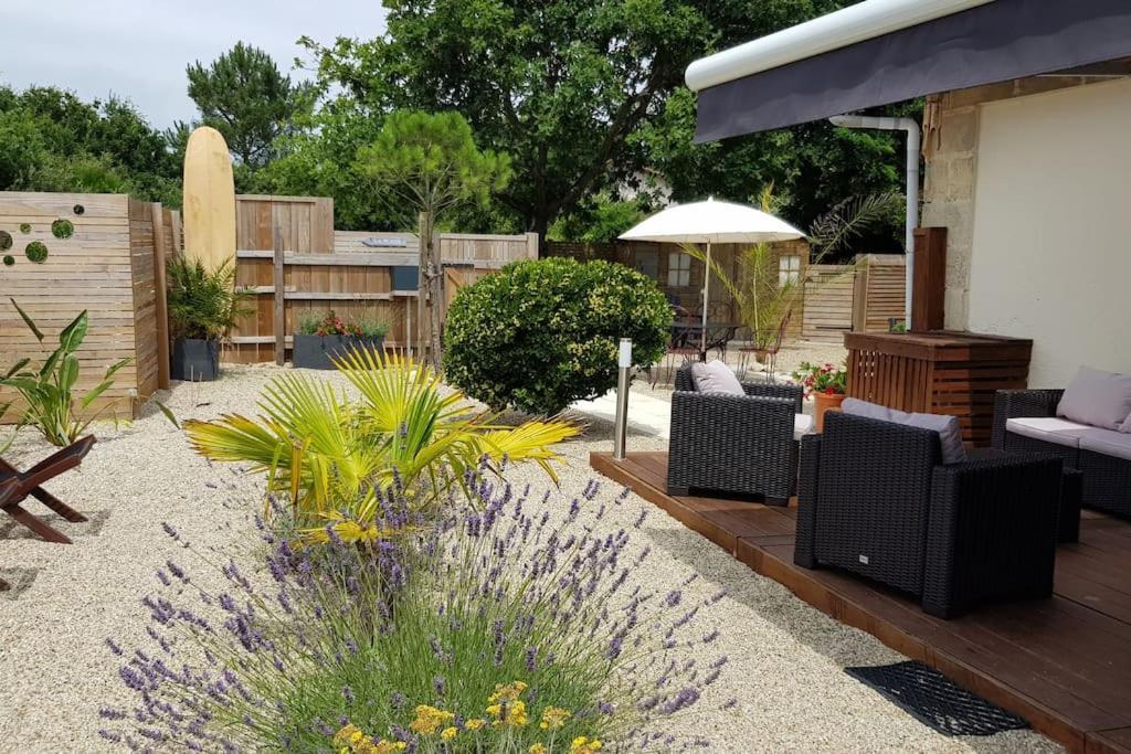 Le Chai De L'Ocean -Maison Plage A 300M - Jardin Terrasse Soulac-sur-Mer Luaran gambar